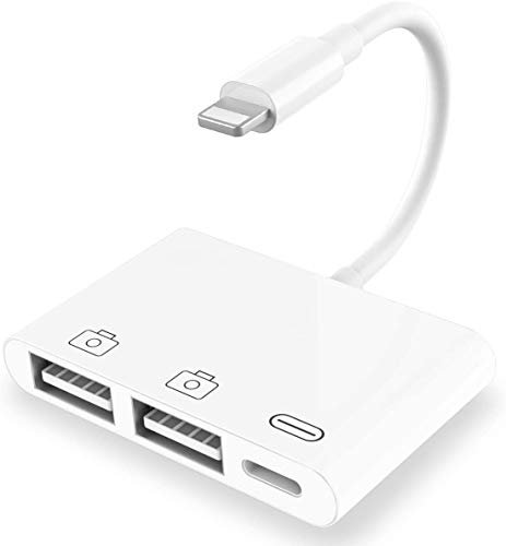 OTG USB Adapter Converter MIDI Piano Keyboard Camera Adapter For iPhone 11 ipad XS max XR X 8 7 6 6s 5 5s SE iOS 14