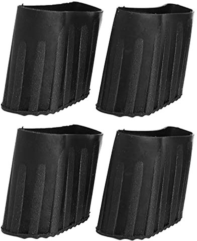 Cabilock Échelle Pieds Couvre Non en Caoutchouc Antidérapant Échelle Couverture Remplacement Escabeau Pieds Pied Tapis Coussin pour Extension Échelle Noir