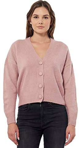 Kaporal - Gilet Vieux Rose Femme - Filet - M - Rose