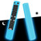 Custodia in Silicone Compatibile con TCL RCA RC802N ARC802N Nuovo Telecomando Sostitutivo Guscio per Thomson 4K UHD smart TV Remote Protettiva Cover Case Anti-Graffio Cassa Copertura(Blu Fluorescente)