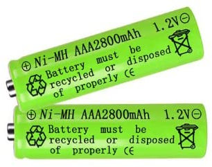 24x AAA Akku 2800mAh NI-mh Wiederaufladbar Rechargeable Akkus Batterien 1,2 V