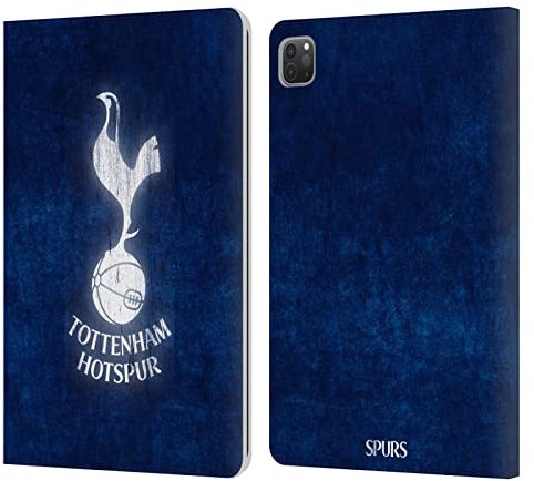 Head Case Designs Licenza Ufficiale Tottenham Hotspur F.C. Distressed Badge Custodia Cover in Pelle a Portagoglio Compatibile con Apple iPad PRO 11 2020/2021 / 2022