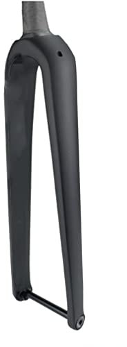 HSQMA Fibra di Carbonio Forcella Rigida 1-1/2'' Conica Freno A Disco Forcella Anteriore 12x100mm ASSE Passante Forcella per Bicicletta per 700c Bicicletta da Strada 26'' 27.5'' 29'' MTB