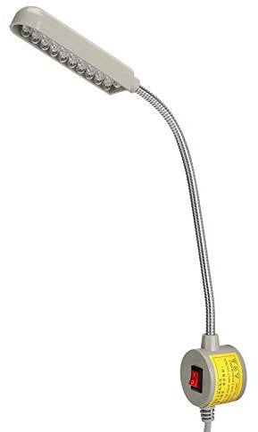 Qcwwy Nähmaschinenlampe, LED Licht mit 30 LED Chips Augenschutz für Nähmaschinen Drehmaschinen Bohrmaschinen Fräsmaschinen