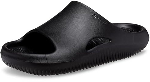 Crocs Unisex Adult Slide,Mellow Recovery Slide,Black,8 UK Men/ 9 UK Women