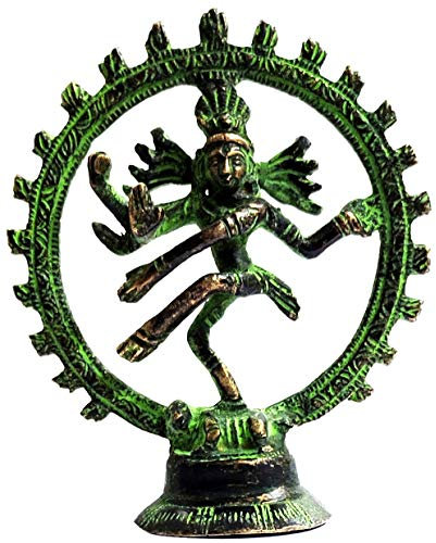 Devyom Idol Nataraja Mini-Statue von Siva in Cosmic Dance (12060)
