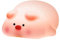 Mikikit Piggy tätschelt die Lampe Zimmer Nachtlampe Schlafzimmer Licht Licht kreative Lampe -Licht einzigartig Licht klopfen kreatives Licht Umgebungslicht Nachtlicht Kieselgel