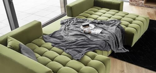 VIENNA INTERNATIONAL FURNITURE Modell „Bonito“ ECKSOFA IN U-Form IN SAM