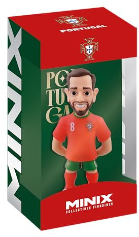 MINIX - Football Stars #214 – Portugal – Bruno Fernandes – Sammelfigur 12 cm