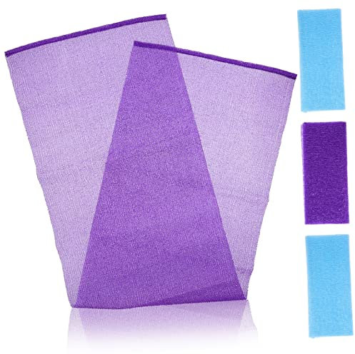 CRILSTYLEO Körperpeeling-tuch Mit Nylon-oberfläche Sanfte Hautreinigung Entfernung Abgestorbener Hautzellen Duschtuch Körper Japanisches Peeling-waschlappen