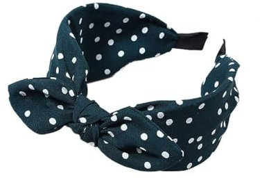 Juliyeh Bandeaux avec nœud pour femmes, gros nœud pour femmes et filles (vert)