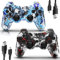 MUZELI Controller per PS3, Wireless Joystick per PS3 con doppio shock compatibile con Playstation 3 con cavo di ricarica (Confezione da 2 Nero) [no_operating_system]