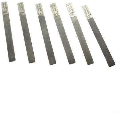 6 Pcs Guitar Nut Files And Fret Crowning Tools, Stainless Steel Luthier Repair Kit For Slot Filing, Comfortable Handle For Guitar Bass Ukulele Maintenance(Acoustic12-53)