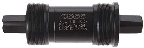 Neco Italienisch Tretlager 123 x 36 mm schwarz