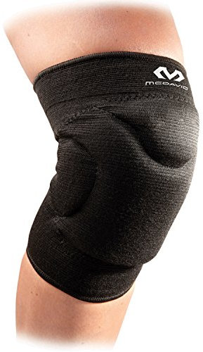 Mc David 602 Kniebandage, Flexy, Größe M, Farbe: Schwarz