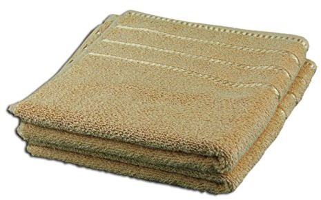 Gözze - Handtuch-Set, 2er-Set, Berlin, 100% Baumwolle, 50 x 100 cm - Mais