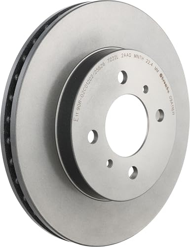 Brembo 09.A116.11 UV Coated vented Front Brake Rotor HAFEI/MITSUBISHI/PROTON OE# MB699285