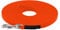 LENNIE BioThane Schleppleine, 10m, Neon-Orange, 16mm für große Hunde, genäht