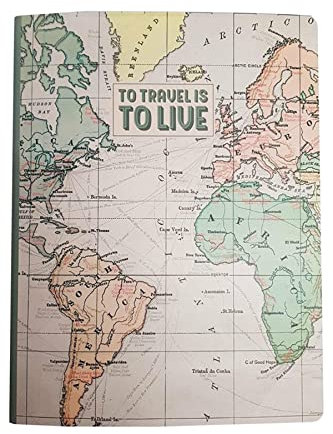 Legami Foglio B5 - Quaderno a Righe, Multicolore (Travel), 18,5x24,8 Cm