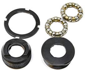 Hard To Find Bike Parts MTB BIKES,TREKKING HYBRID CYCLE COTTERLESS BOTTOM BRACKET CUP & BEARINGS BB SET,24tpi 1.37 STD THREAD ED BLACK