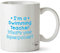 Hippowarehouse I'm a Swimming Teacher What's Your Superpower? Printed Mug Cup Ceramic 10oz