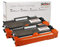 OBV TN2220 XL Toner kompatibel mit Brother TN-2220 für DCP-7060D 7060N Fax2840 2845 2940 2950 HL-2215 2220 2230 2240 2240D 2240DR 2250DN MFC-7360N 7360Ne 7460DN 7470D 7860DN (Doppelpack)