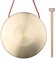 Btuty Platillos de mano de latón y cobre, instrumentos de percusión para ópera, de 22 cm, con martillo redondo