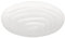 Eglo Plafoniera LED Battistona con telecomando, lampada da soffitto dimmerabile con decoro, lampada in plastica e metallo in bianco, bianco caldo – freddo, Ø 38 cm