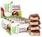 HEJ Vegan Crispy Chocolate Raspberry | High Protein Riegel, zuckerarm nur 0,4 g Zucker | schokoladiger, knuspriger Eiweißriegel, palmölfrei, Low Sugar Snack Bar | 12 Proteinriegel x 45 g