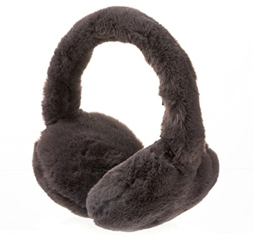 SUNBORRY Faltbare Ohrenschützer für Damen Herren, Outdoor Plüsch Ohrenwärmer für Winter