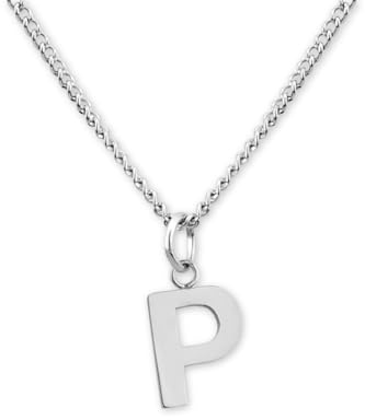 GD GOOD.designs Kette mit Buchstaben Silber - Wasserfest I hautverträgliche Halskette für Damen mit A-Z Anhänger I Initial Buchstabenkette