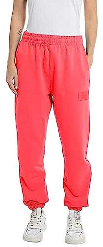 Replay Damen Jogginghose Second Life Collection, Hibiscus 061 (Rosa), XXS