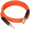 YOTOO Air Hose 3/8 in. x 6 ft, 300 PSI Hybrid Lead-in Air Compressor Hose, Heavy Duty, Lightweight, Kink Resistant, All-Weather Flexibility with 1/4 in. Air Fittings and Bend Restrictors, Orange