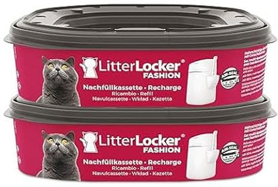 LitterLocker Lot de 2 cassettes de recharge tendance Euphorify
