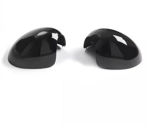 Aprilsunnyzone 1 paire de coques de rétroviseurs latéraux, pour Mini Cooper R55 R56 R57 R58 R59 R61 2007-2014, boîtier de rétroviseur côté conducteur, capuchon de rétroviseur latéral de voiture