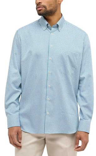 ETERNA Herren Twill-Hemd Comfort FIT 1/1 grün 44_H_1/1