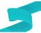 Falzgummi 100m Faltgummi 20mm hochelastisch Faltgummi Schrägband Saumband Farbwahl, Farbe:071 - türkis