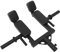 Langhantel T Bar Row Landmine Attachment, Stahl Schulterpresse Gewichtheber Sbefestigung mit Schäumender Polsterung & 2 Griffe für Zuhause, Fitnessstudio, Rücken-, Arm- und Kernmuskeltraining