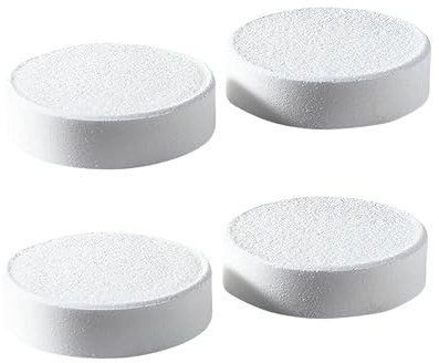 AIBULO 4 Pack Descaler Tablets – Eco Hard Water Limescale Remover for Kettles, Coffee Machines & Steam Irons – Fast-Dissolving Descaling Solution for Cleaner, More Efficient Appliances