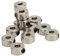 ElgnAura RC Plane Wheel Collar Set 20Pcs Stainless Steel Landing Gear Stopper 3.1mm for Model Aircraft