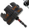 Nut Zipper Drill Attachment for Fast Nut and Bolt Removal, Hex Shank Nut Driver Set for 1/4, 3/8, 1/2 Threaded Rods, Nut Remover Bolt Extractor for Conduit Racks, Strut Systems