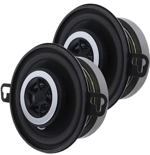 DriSentri 2-Way Universal Car Stereo Speakers, 2pcs 3.5 Inch 12V 200W Car Horn Speaker with Coaxial Type and Full Frequency for Most Vehicle Audio System