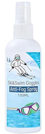 Anti Fog Spray for Goggles - 100ml Portable Defogger Glass Cleaner