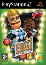 PS2 Big! Sports Quiz Software+4 Special Controller