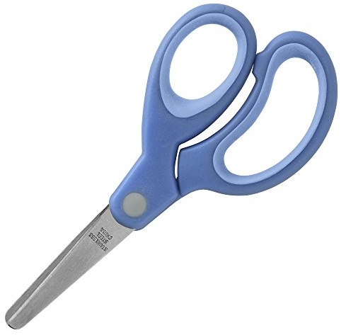 Sparco 5-Inch Kids Blunt End Scissors, Blue (SPR39045)