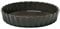 Emile Henry Plat à Tarte Céramique Noir Fusain 28 x 28 x 5,5 cm