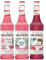 MONIN Sirop de Barbe à papa, bubble Gum et Fraise Bonbon pour Cocktail, Limonade et Eau Plate - Arômes Naturels - 70cl