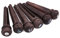 Rosenice Palisander Gitarre Brücke Pins Holz Gitarre Pin End Pin eingestellt 6-Pack Brand change to:Rosenice