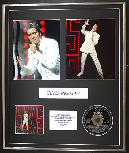 Elvis Presley/CD & Doppel-Foto-Display Edition/COA/NBC TV Special