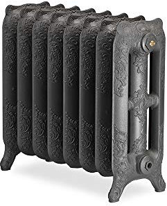 Cast Iron Radiators The Charlestone 2 Column 4 Section 570mm - (H) x 357mm (W) Traditional Victorian